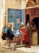 unknow artist Arab or Arabic people and life. Orientalism oil paintings  300 oil on canvas